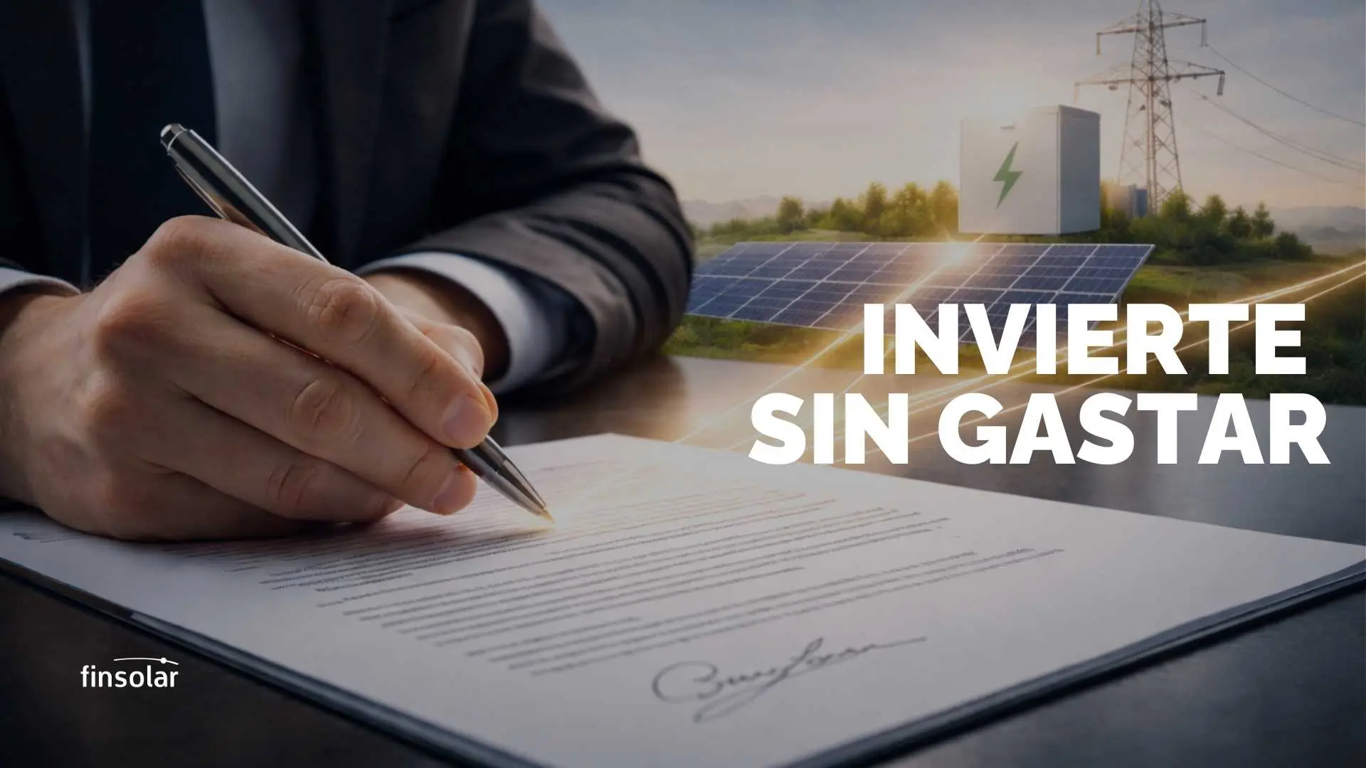 ¿Sabías que puedes invertir en energía sin gastar?